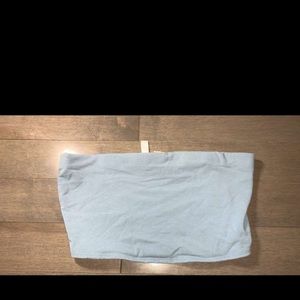 Light blue tube top